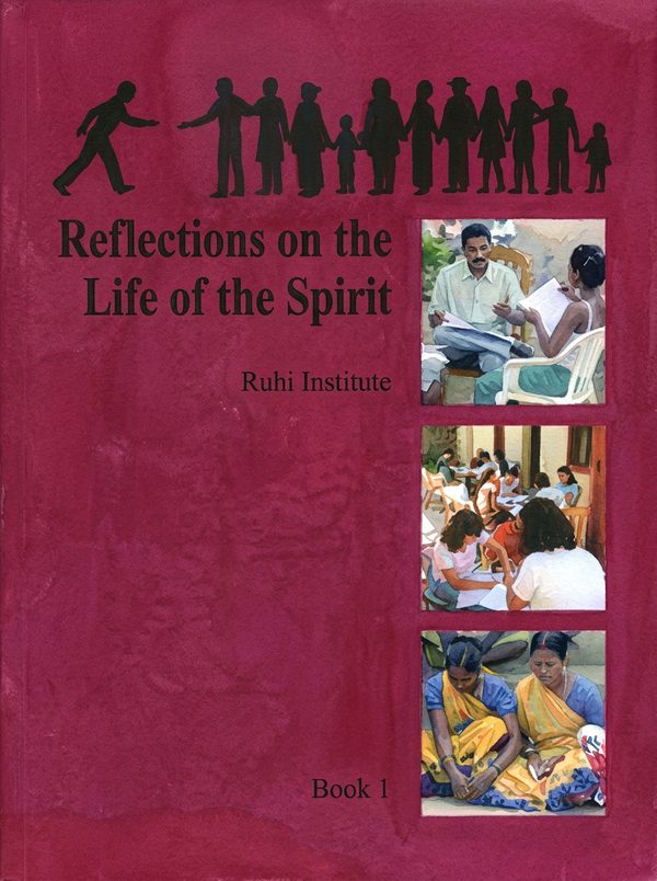 Painted cover of Ruhi Book 1, 