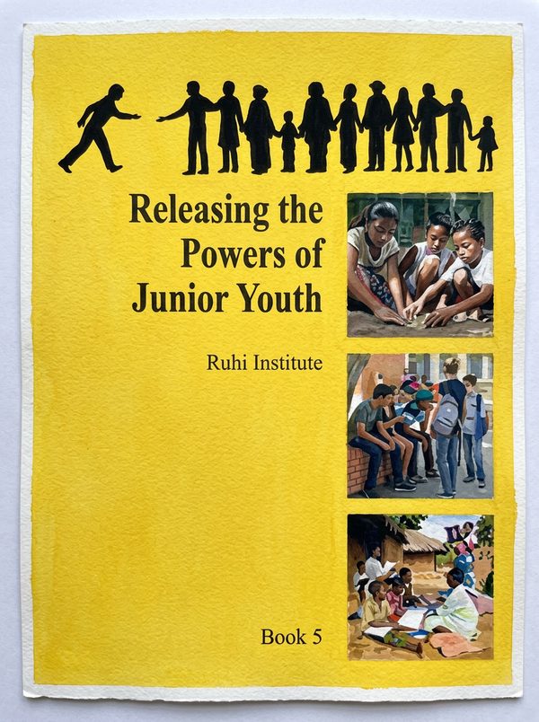 Painted cover of Ruhi Book 5, 